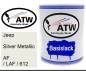 Preview: Jeep, Silver Metallic, AF / LAF / 612: 1L Lackdose, von ATW Autoteile West.